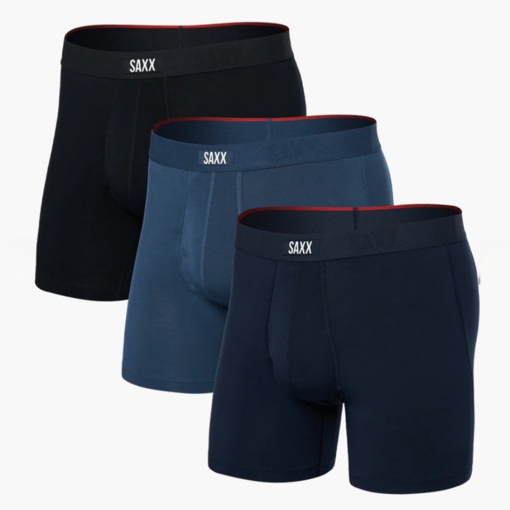 Saxx Vibe Xtra Soft 3PK Boxer Briefs